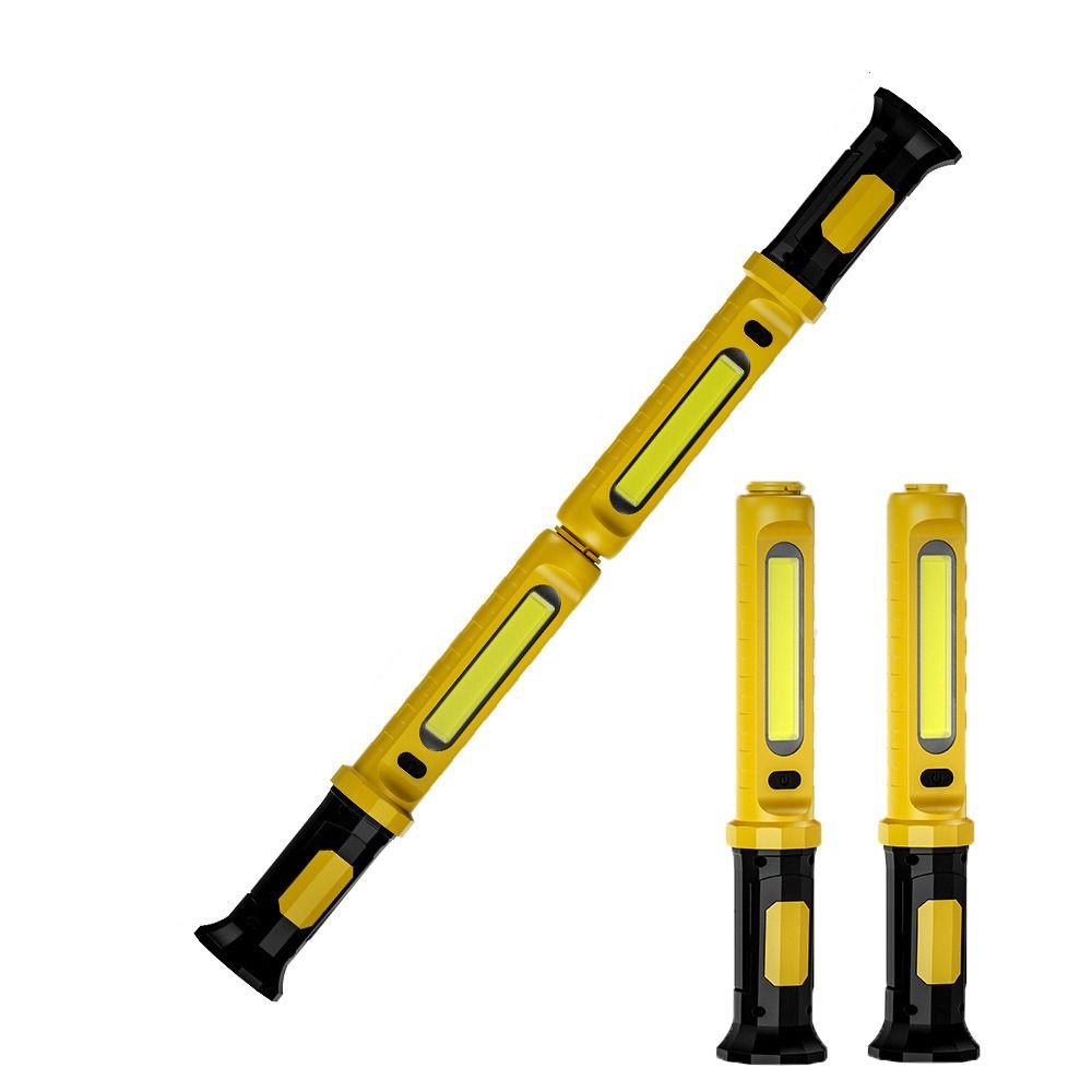 Magnetic Base Magnetic Car Repair Light Rechargeable Battery LED Work Lights Emergency Lighting