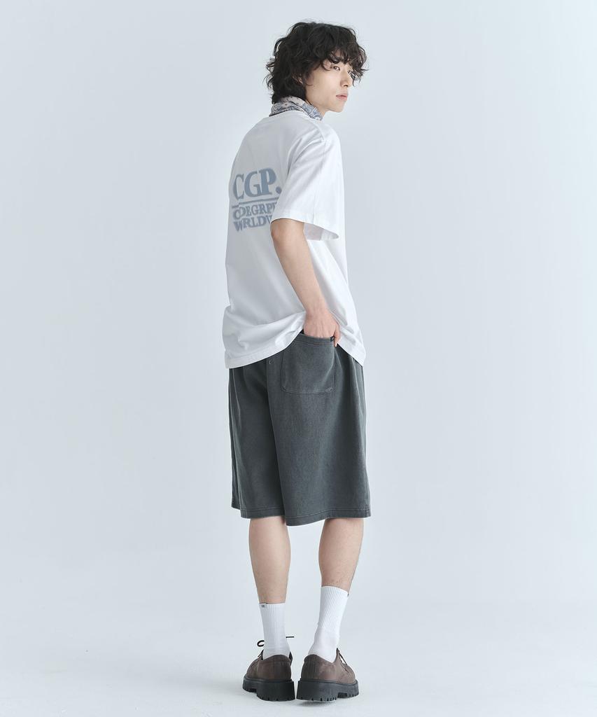CGP Square Color Logo Short Sleeve T-Shirt - White