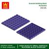 15Pcs/Lot 3036 6x8 Dots Plate Construction Bricks Basic Components Board Blocks Works With all Brand Playthings Ideal For Children Gift Idea Box