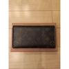 Used Authentic Genuine LOUIS VUITTON Monogram Long Wallet