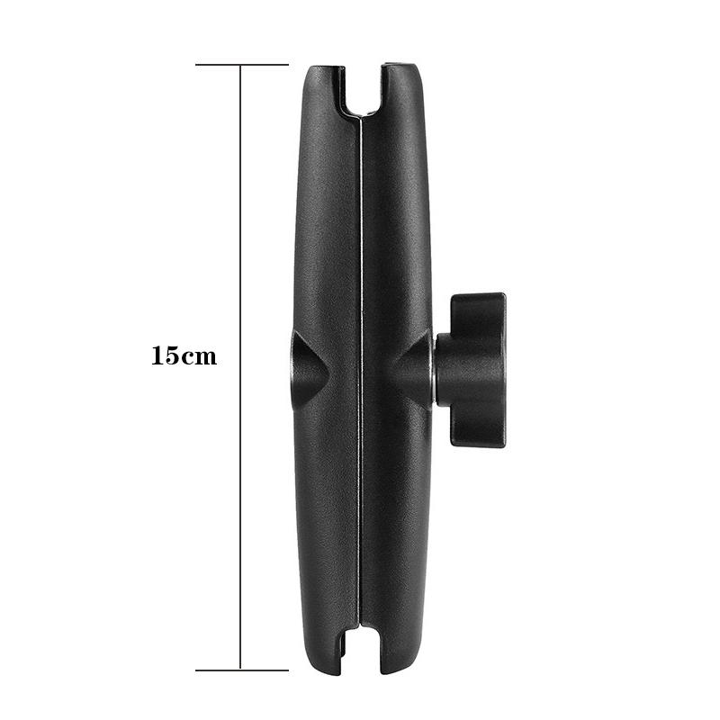 Motorcycle Bike Panoramic Monopod Handlebar Double Clip Bracket for Insta360 One X2 GoPro 11 10 9 Selfie Stick Camera Accessory