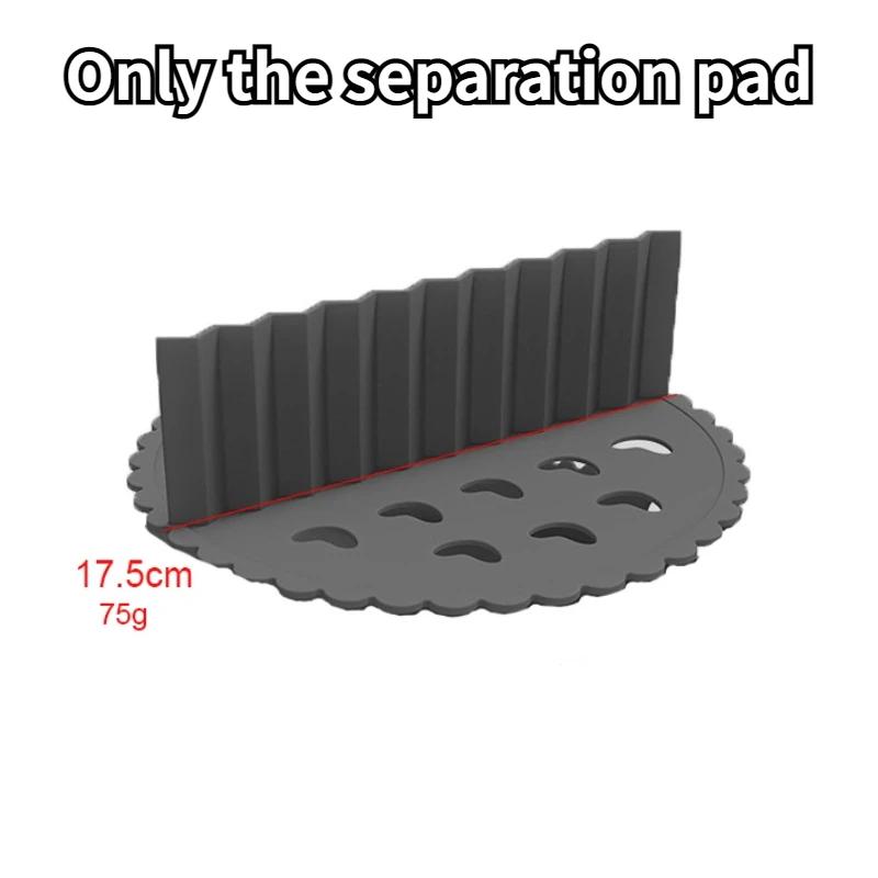 

Круглые многоразовые складные формы для выпечки в аэрофритюрнице без содержания бисфенола А, НОВЫЕ силиконовые кастрюли для аэрофритюрницы, корзина, тарелка, аксессуары для аэрофритюрницы