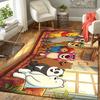 1Pc Christmas Winnie Pooh Rug Office Carpet Indoor Outdoor Doormat Nonslip Soft And Comfortable Living Room Christmas Halloween Gift D918106
