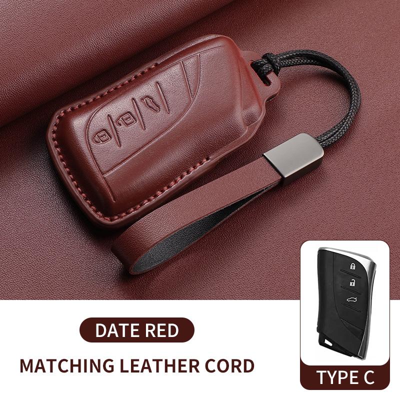 Auto Key Fob Case Housing Fit For Lexus Nx Gs Rx Is Es Gx Lx Rc Es300H Es200 Rx350 Rx300 Rx350H Nx260 Intelligent Key Fob Cover Key Ring Auto