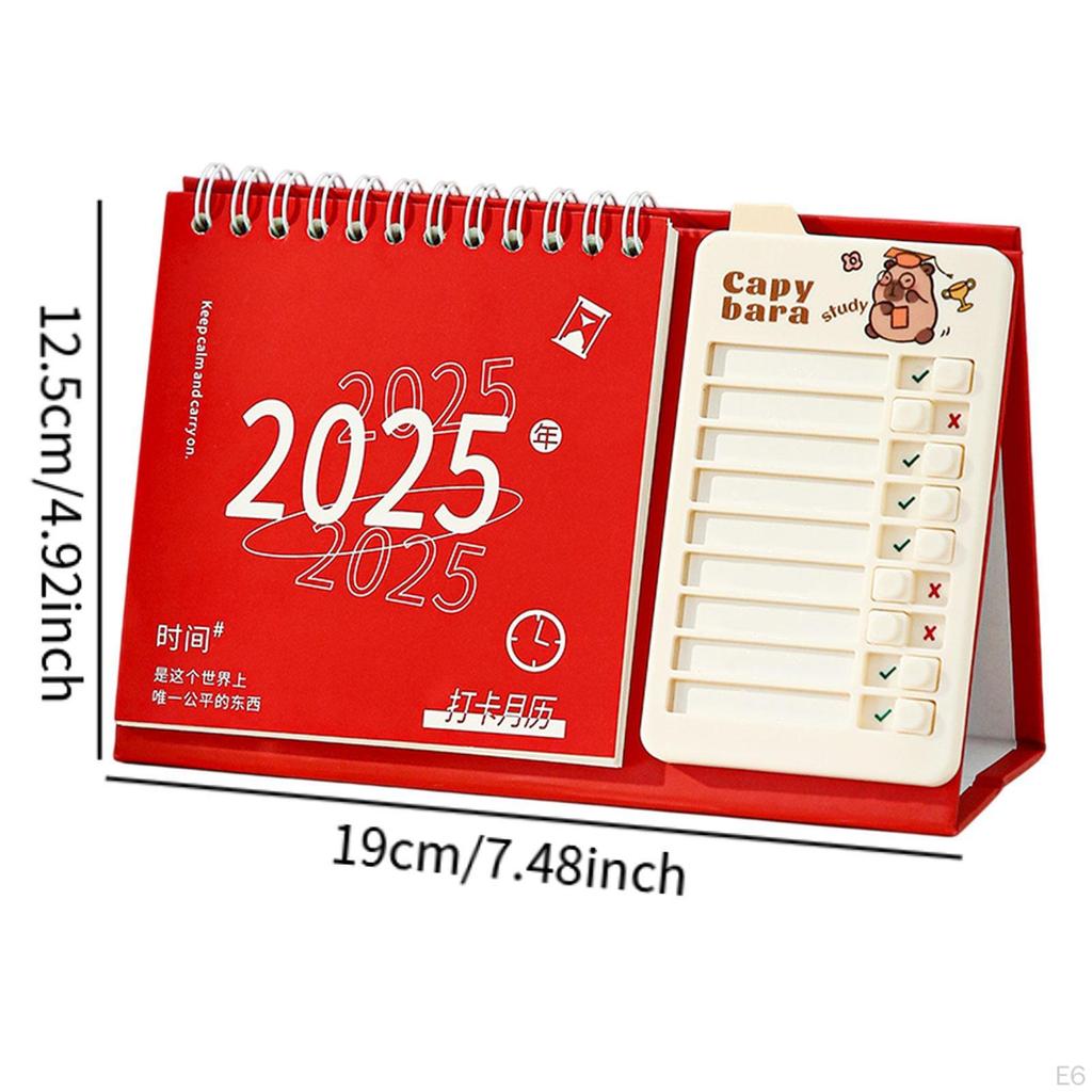 Schreibtischkalender Monatliche Dekorative Ornament 14 Monate Stehend Desktop