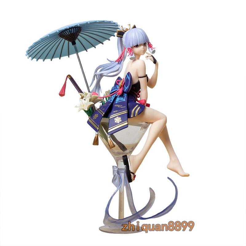 

Genshin Impact Камисато Аяка ПВХ фигурка модель статуэтка в коробке игрушка кукла подарок as the picture shown