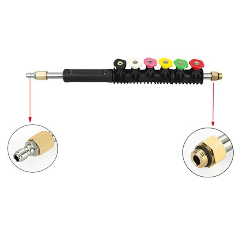 Uprgades Pressure Washer Gutter Cleaning Attachment Extendable Wand Set Pressure Washer Extensioner For Car Maintenance