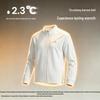 Navigare Men's Waffle Knit Fleece-Lined Stand Collar Cardigan