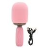 Handheld Karaoke Mic with RGB Light Support Memory Card Portable Wireless Bluetooth Singing Microphone for Kids Adults