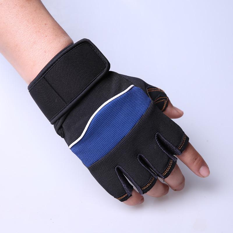 Cycling Half Finger Gloves With Warmth And Nonslip Grip For Outdoor Fitness