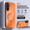 Husă de telefon cu suport inel magnetic pentru Samsung Galaxys 26 Ultra S25 Edge S24 FE S23 S22 S21 Plus A57 A37 A17 A07 A56 A36 A55