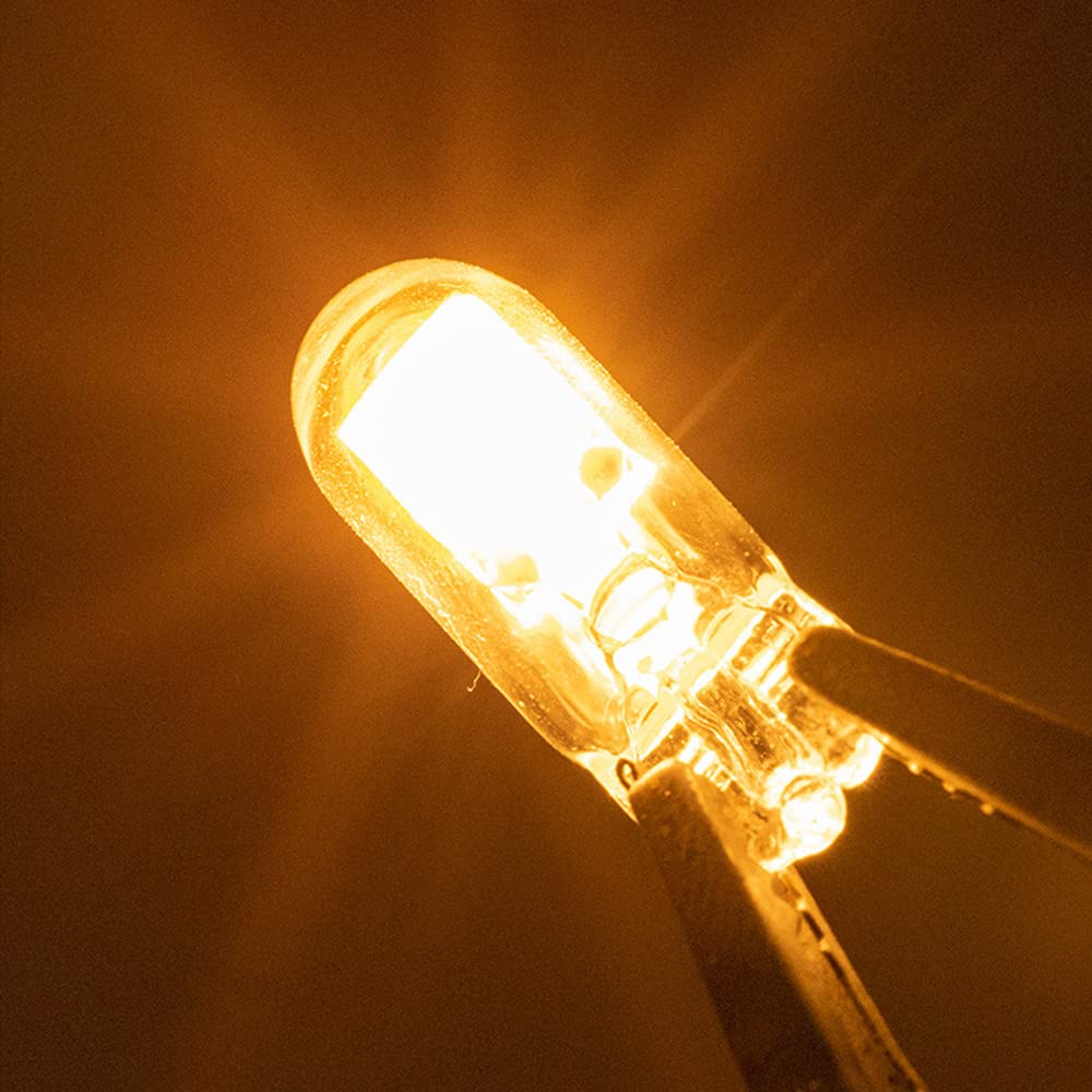 HooMoo T10 LED Position LED Amber, High Brightness High Spec LED, For Vehicle Inspection,