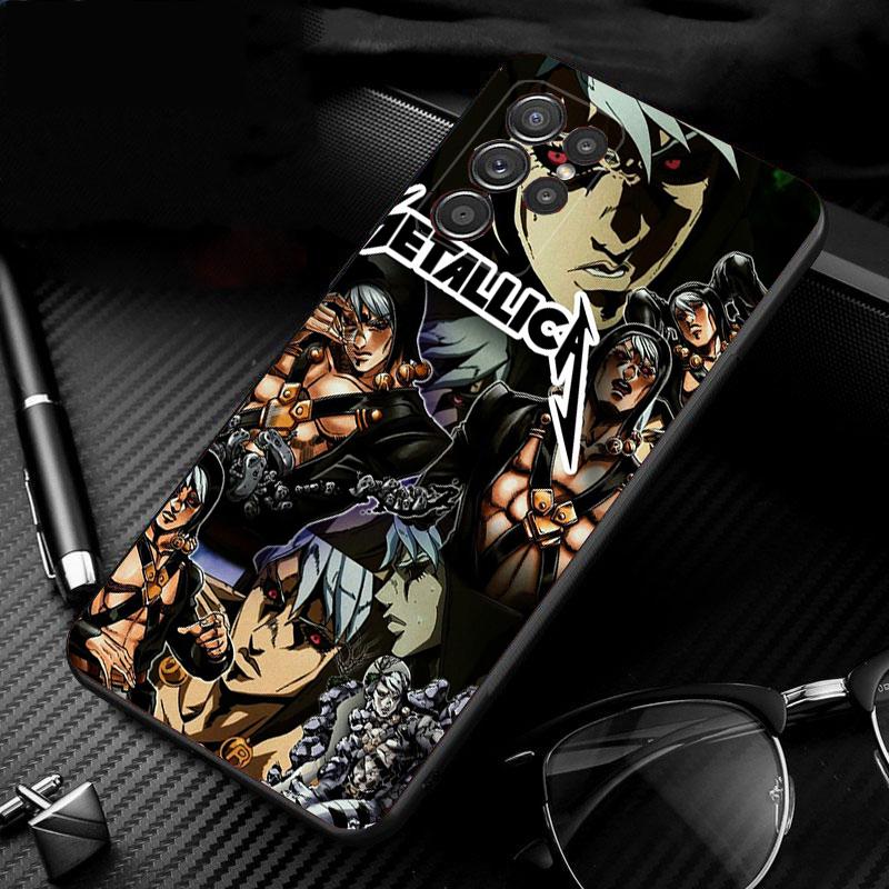 Phone Case For Samsung Galaxy S26 S25 S24 S23 S22 S21 Ultra S24 S23 S22 S21 S25 Plus S24 FE Jojo jolyne and jotaro