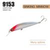 Tackle Crankbaits Winter Fishing Sinking Minnow Baits Minnow Lures Long Casting Lure Fish Hooks
