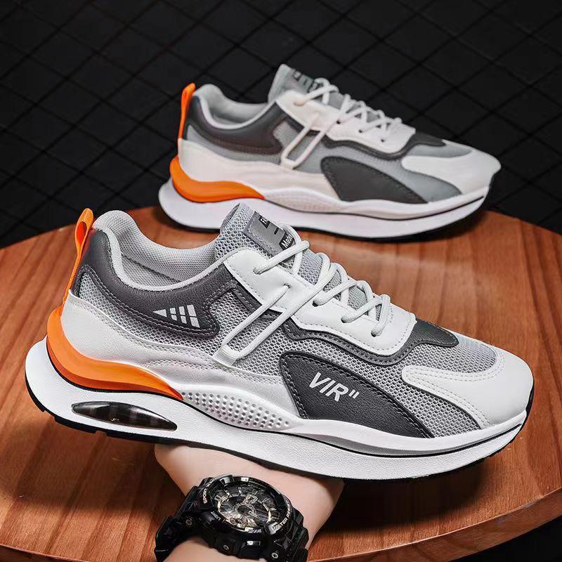 New Men's Shoes Breathable Mesh Casual Shoes Fashion Versatile Sports Shoes Outdoor Student Running Shoes