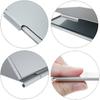 Portable Folding Mirror, Unisex Ultra Slim Durable Small Tabletop Folding Compact Makeup Mirrors for Travel (11.7x8cm)