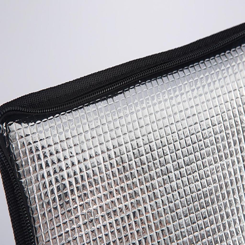 Insulated Thermal Cooler Bag Drink Storage Large Chilled Bags Cool Lunch Foods Lunch Box Zip Picnic Tin Foil Food Panier Repas