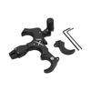 Archery Release Aids 3 4 Finger Thumb Release Adjustable Trigger Grip for Bow Hunting