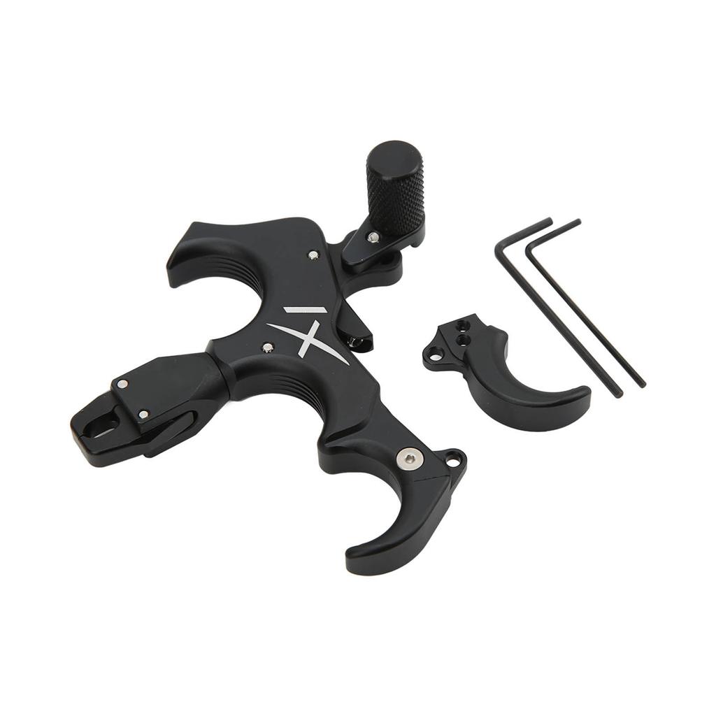 Archery Release Aids 3 4 Finger Thumb Release Adjustable Trigger Grip for Bow Hunting
