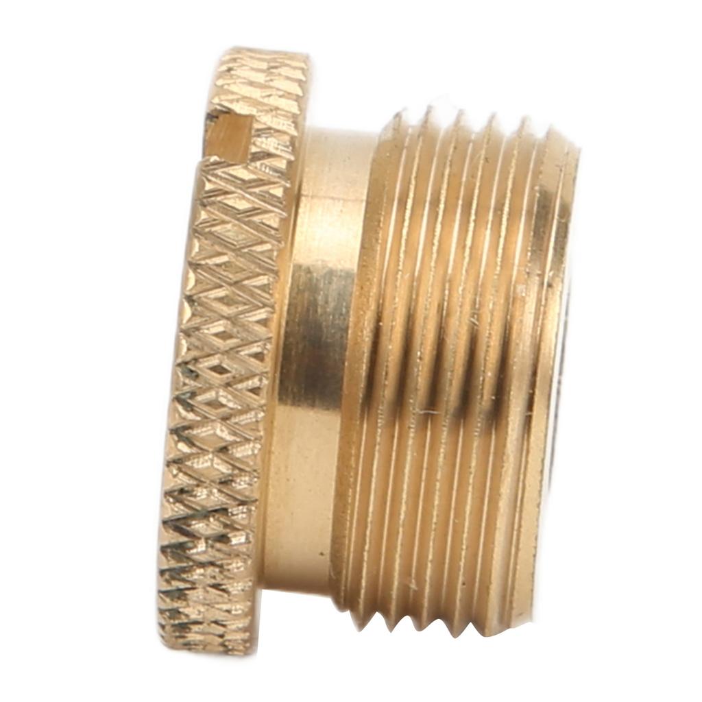 1/4 Female to 5/8 Male Screw Adapter   Anodizing Trtment Durbale Mic Thrd Adapter