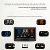 Tuya WiFi Smart Weather Station High Precision Indoor Outdoor Temp Humidity Meter Weather Forecast Multifunctional Alarm Clock