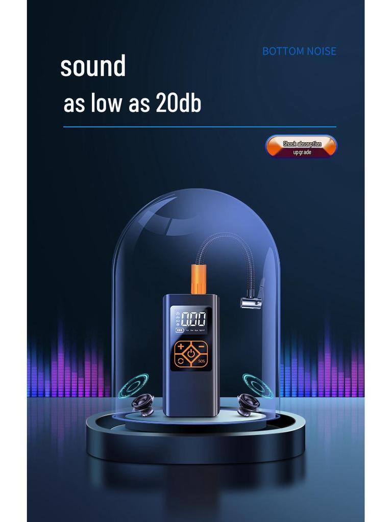 Portable Wireless Electric Tire Inflator Pump