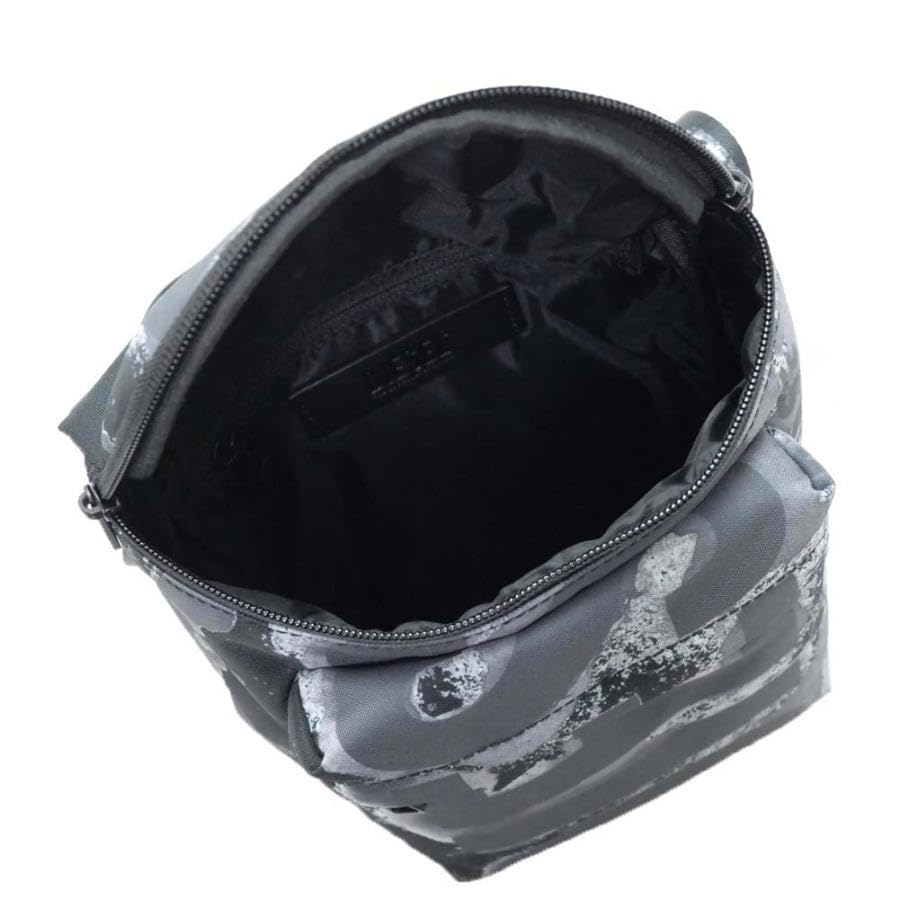 Diesel Umhängetasche X09474 P6338 HA351 Schwarz x Grau Body Bag Herren [Artikel]