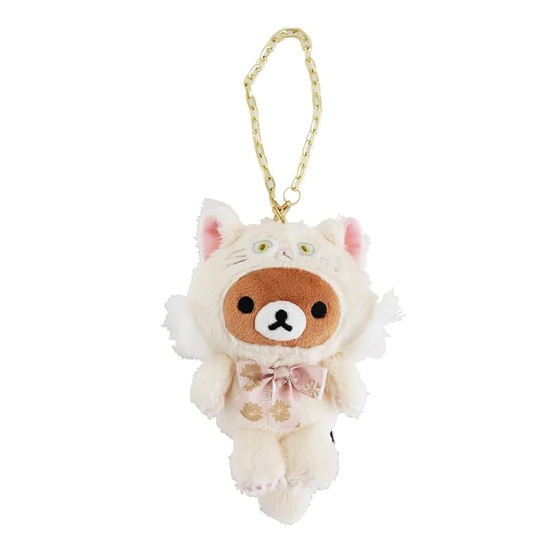 

[Paul and Joe Axesova] paul & joe × rilakkuma stuffed toy key ring Gypsy x Rilakkuma (white) 000956-0001-01