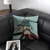 SSPY X FAMILY Anime Cushion Cover Natural Linen Organic Fabric DoubleSided Printing Sofa Home Decor Gift Pillow Case
