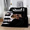 Juventus Star Action Blanket Soft Warm Cozy Perfect for Picnics Bedding Sofa All-Season Use Playful Design Birthday Christmas Gift Blanket