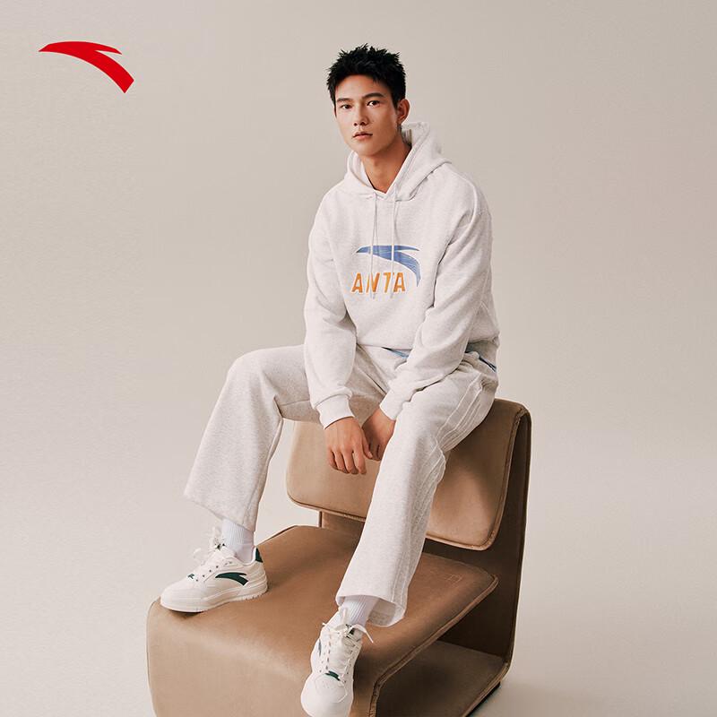 Anta Unisex Fleece Hooded Sweatshirt