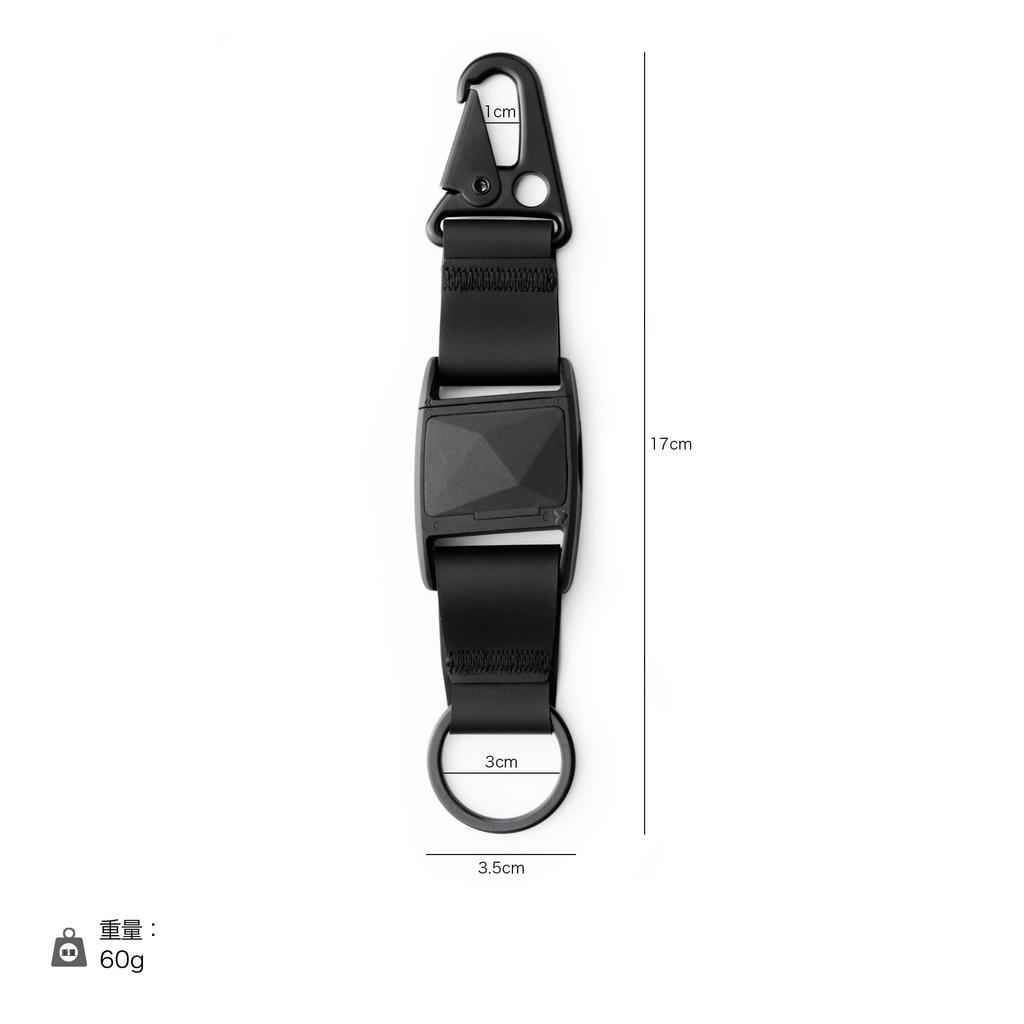 ALPAKA Maglockz Keychain, Carabiner, Key Ring, Key Clip, Holds Multiple Keys, Quick Release Function, Magnetic Buckle, Lightweight, Compact, Easy To C