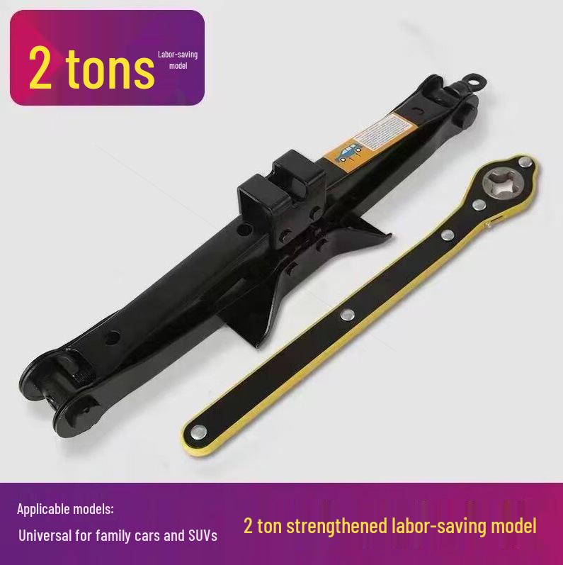 German Import Hand Crank Jack for Sedan Tire Changes