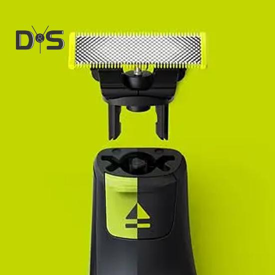 2Pcs Blade Replacement for Philips One Blade QP220/50 Electric Shaver Stainless Steel Men Razor Beard Trimmer Blade Head Husband Father Gift