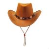 Cowboy Hat Cosplay Costume Accessories for Engagement Carnival Wedding
