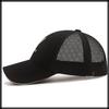 UV CZA010 [White Fang] Hat, Casual, Embroidered, Cap, Outdoor, Protection, Casual, Men's, Women's, (Black)