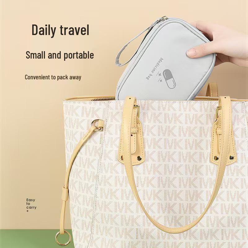 Travel Medical First Aid Kit: Portable Emergency Health Pack for Home, Outdoor, Kids, Students.