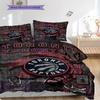 Set da tre pezzi Spirit del Basket Toronto Raptors(1 * copripiumino + 2 * federa, senza nucleo)Set biancheria da letto Copripiumino e federa