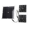 Kit de ventilateur à panneau solaire 12 W 18 V Ventilateur d'extraction solaire jusqu'à 3 000 tr/min IP65 étanche pour petit poussin extérieur