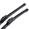 For Citroen C3 MK1 2002-2009 Car Wiper U-type Soft Rubber Boneless Wiper HD Quiet Durable Automotive Wiper replacement three rub