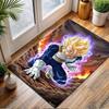 Saiyan Warrior Power Up Patterned carpet, non slip mat suitable for living room and bedroom sofas