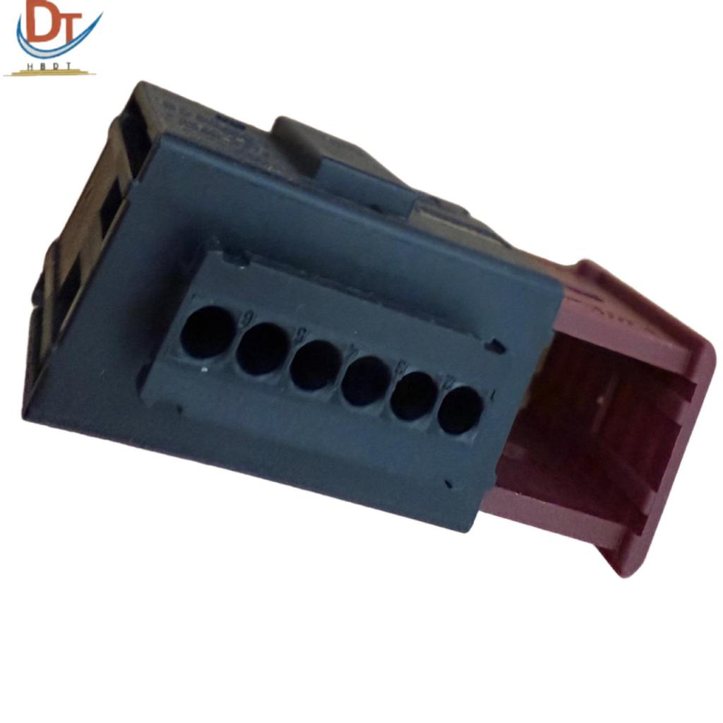 Automotive 6-Hole Plastic Wire Harness Connector Boot 6-929264-2