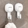Waterproof Strong Adhesion Hooks Practical Suction Cup Hooks for Kitchen and Bathroom Easy to Install and Remove Hangers