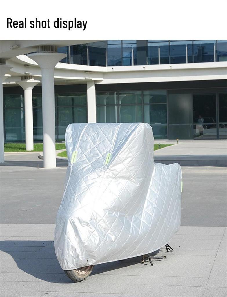 No. 9 E-Series Electric Scooter Winter Cover: Thick, Warm, Weather-Protected for Snow, Rain & Sun