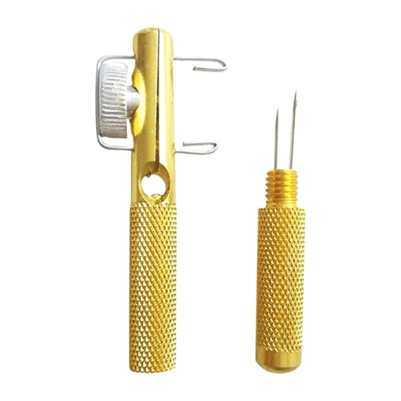 Durability Metal Fishing Line Knotter Knots Pullers Fishing Knots Tying Tool for Outdoor Angling Enthusiasts