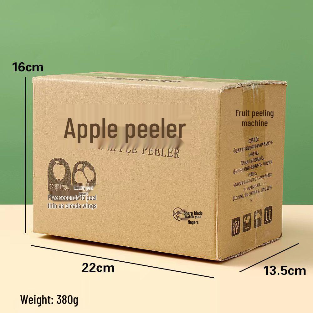 Hand-Cranked Automatic Apple & Fruit Peeler with Paring Knife