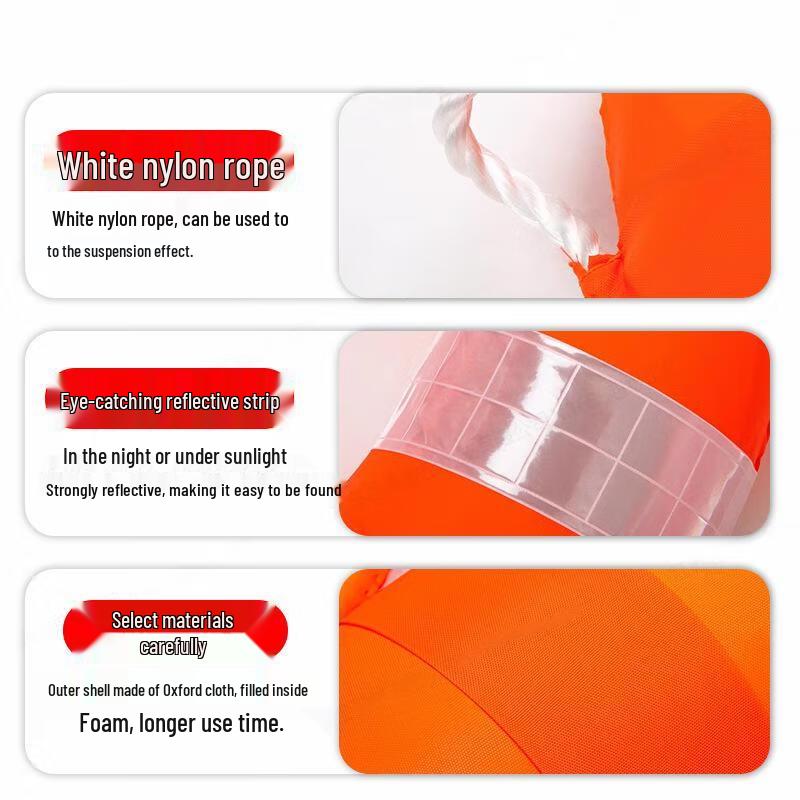 Orange Foam Rescue Lifebuoy