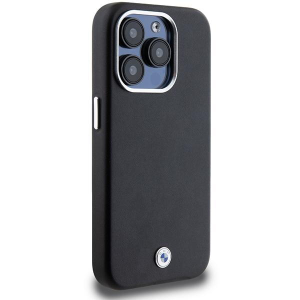 BMW BMHMP15L23PUFWK iPhone 15 Pro 6.1"black/black Signature Wrapped Metal MagSafe