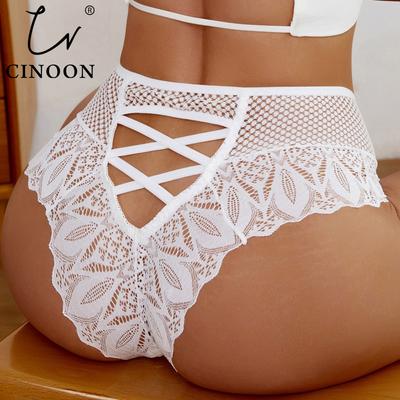 Sous-vêtements en maille Sexy pour femmes, slip mi-hauteur ajouré, String G, solide, confortable, Lingerie respirante