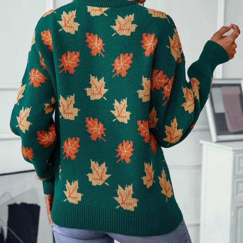 Pullover für Damen Herbst Winter Rundhals Pullover Warm Gestrickt Dehnbar Langarm Oversize Pullover Oberteile